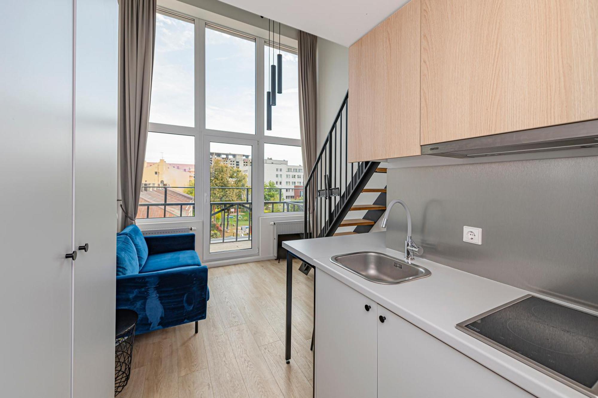 Mini Loft 1 Bd Apt By Hostlovers Kaunas Exterior photo